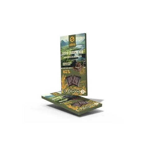 Zero Stevia Dark Chocolate 85% Chocolate 85g - CAFELAX