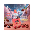 Zero Stevia Dark Chocolate With Raspberry & Almond Chocolate 85g - CAFELAX