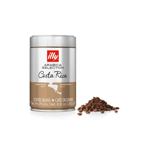 illy Arabica Selection Costa Rica Whole Coffee Beans Can 250g - CAFELAX