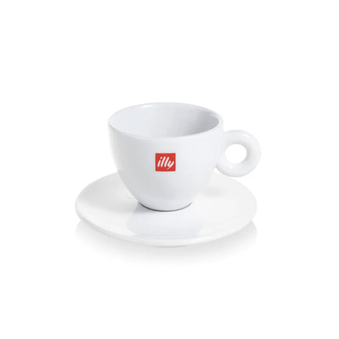 illy Cappuccino Large Mug With Saucer - CAFELAX