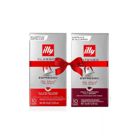illy Espresso Classico & illy Espresso Intenso Bundle - 20 Capsules - CAFELAX