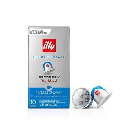 illy Espresso Decaffeinato Coffee Capsules - 10 Capsules - CAFELAX