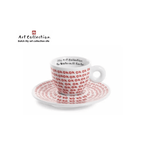 illy art collection Robert Wilson Capuccino Limited Edition - 2 Cups - CAFELAX