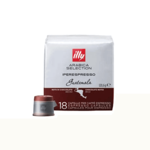 illy iperEspresso Capsules Guatemala Roast 18 Capsules - CAFELAX
