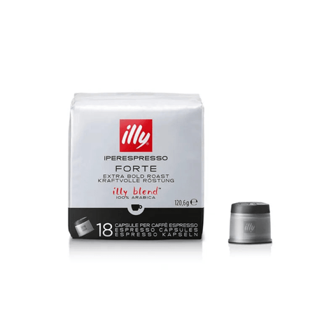 illy iperEspresso Forte Capsules - 18 Capsules - CAFELAX