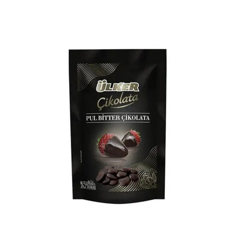 Ülker 54% Dark Chocolate Flakes 100g