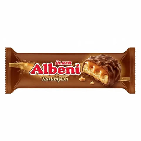 Ülker Albeni Chocolate Coated Caramel Biscuit 170g