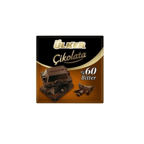 Ülker Dark Chocolate 60% - 60g - CAFELAX