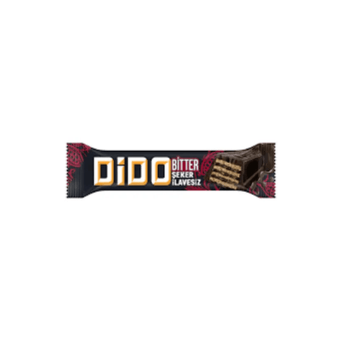 Ülker Dido Dark Chocolate 74% coated wafer No Add Sugar 34.5g - CAFELAX