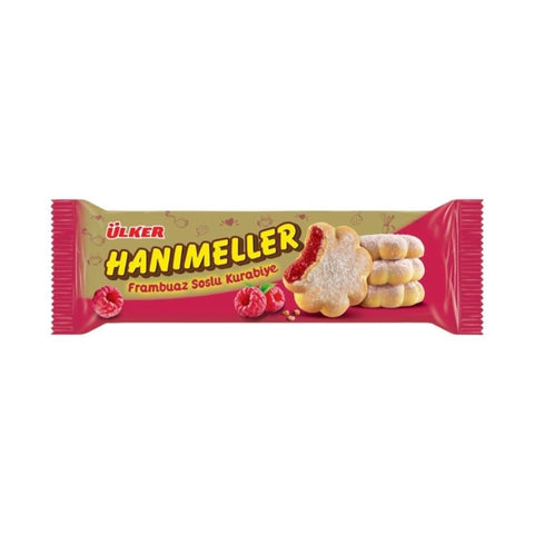 Ülker Hanımeller Raspberry Sauce Cookies 94.5g