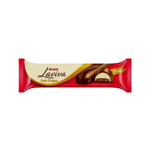 Ülker Laviva Milky Filling Chocolate Bar 35g - CAFELAX