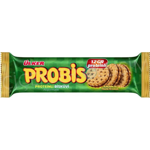 Ülker Probis Cacao Cream With Protein Sandwich Biscuits 75g