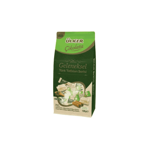 Ülker White Chocolate With Pistachio and Baklava 120g - CAFELAX