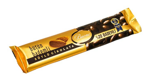 Buono Butun Milk Chocolate With Almond 80g