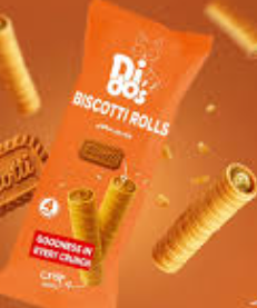 Dido's Biscotti Rolls Crisp 28g