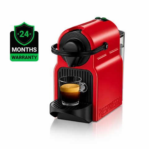 Nespresso Inissia Coffee Capsules Machine - 24 Months Warranty
