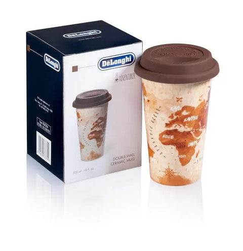 Delonghi Ceramic Double-Wall Mug - 300ml