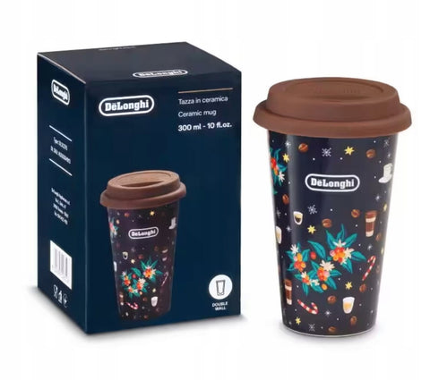 Delonghi Ceramic Double-Wall Mug - 300ml