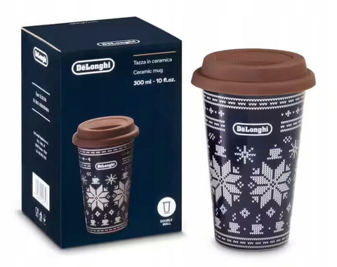 Delonghi Ceramic Double-Wall Mug - 300ml