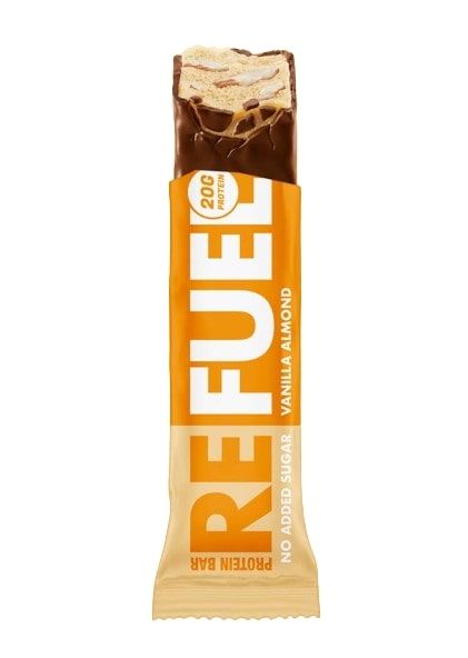 Refuel Protein Bar Zero Sugar Vanilla Almond 20g Protein - 60g