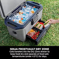 Ninja FrostVault 50QT/47L Hard Cooler with Dry Zone