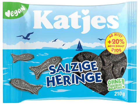Katjes Salty Herring Candy 210g