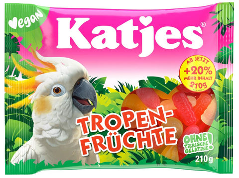 Kittens Tropical Fruit Candy 210g