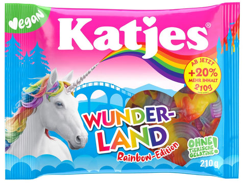 Katjes Wunder-Land Rainbow-Edition Candy 210g