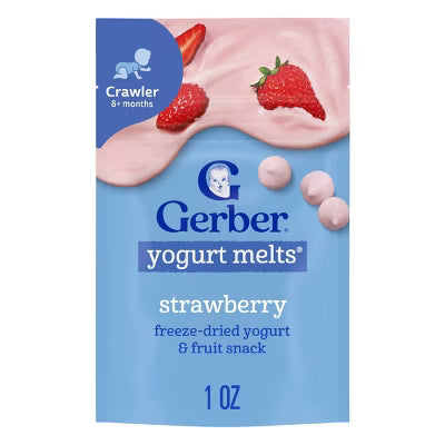 Gerber Yogurt Melts Strawberry 28g