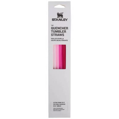 Stanley Quencher Tumbler 40oz Straws - Pink