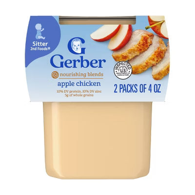 Gerber Nourishing Blends Apple Chicken 226g