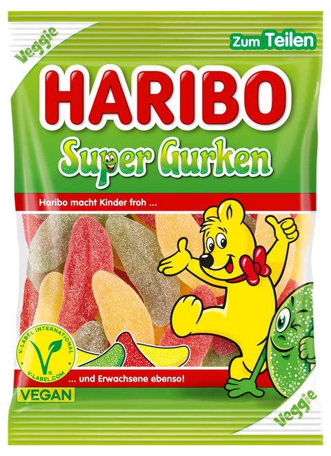 Haribo Super Cucumbers Candy 175g