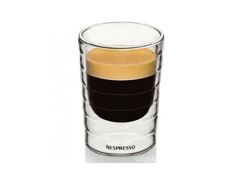 Nespresso Double Glass Mug