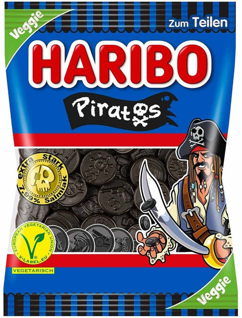 Haribo Licorice Pirates Candy 175g