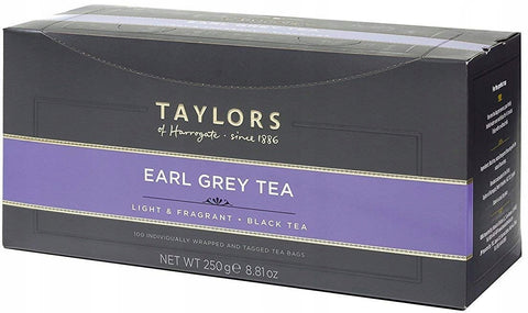 Taylors Earl Grey Black Tea 100 Bags