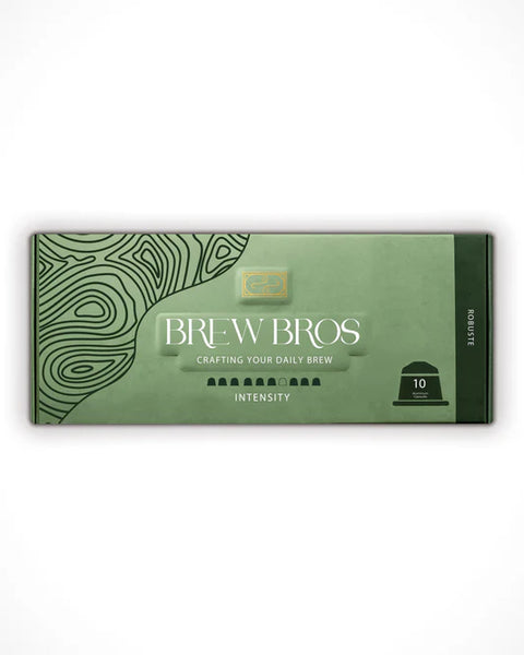 Brew Bros Robuste Coffee Capsules - 10 Capsules
