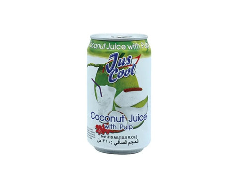 Jus Cool Coconut Juice With Pulp 310 ml - CAFELAX