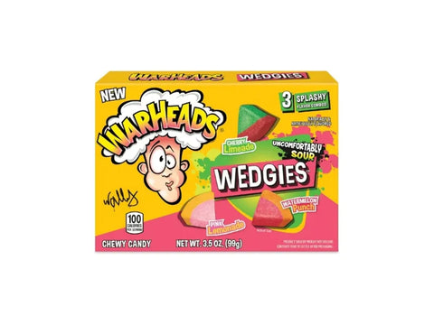 Warheads Wedgies Sour Chewy Candy 99g - CAFELAX
