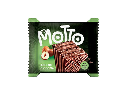 My Motto Crispy Wafer Hazelnut & Cocoa 30g - CAFELAX