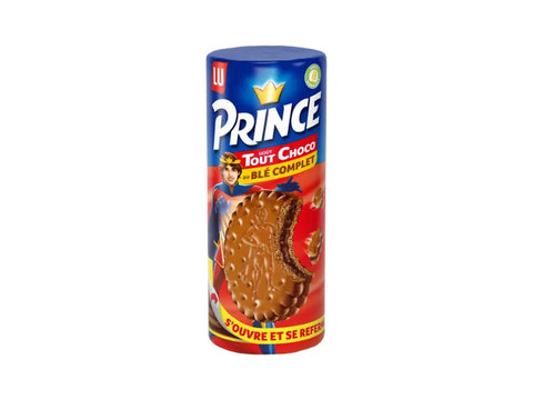LU Prince Choco Biscuits Filled Chocolate 300g - CAFELAX