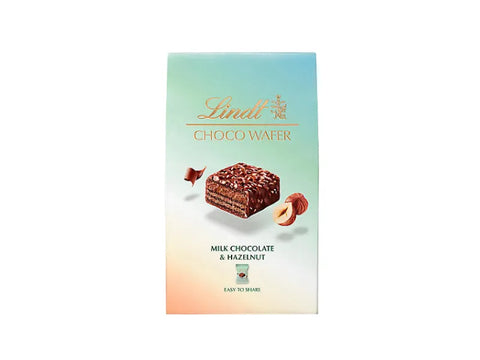Lindt Choco Wafer Milk Chocolate & Hazelnut Sharing Box 135g - CAFELAX