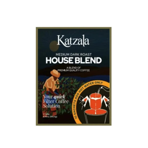 Katzala House Blend Single Origin Drip Coffee 10 Sachets