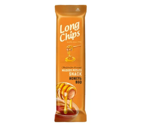 Ponky Long Chips Honey BBQ 75g - CAFELAX