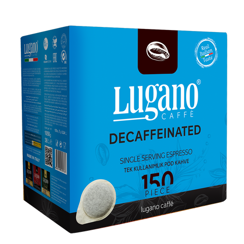 Lugano  Decaffeinated Easy Serving Pods - 150 Pods