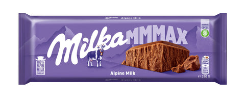 Milka MMMAX Alpine Milk Chocolate 250g