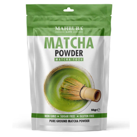 Mahbuba Matcha Tozu Powder Flavor 50g