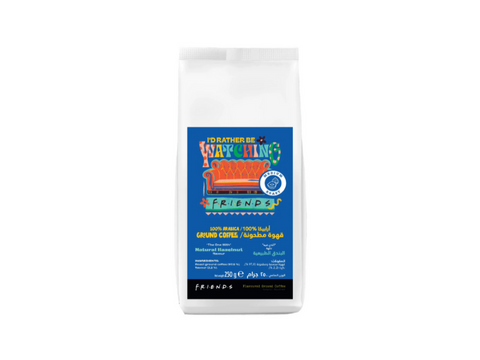 Friends Natural Hazelnut Flavour Ground Coffee 100% Arabica 250g