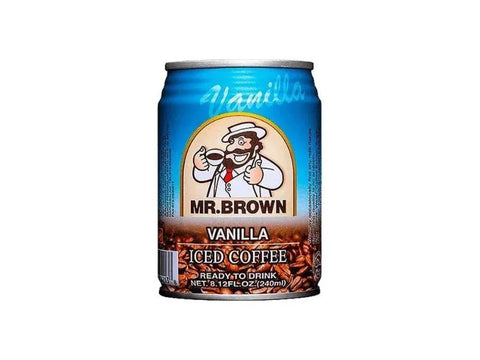 Mr.Brown Iced Coffee Vanilla 250 ml - CAFELAX