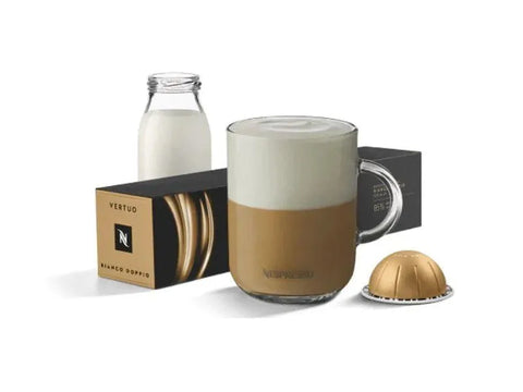 Nespresso Bianco Doppio Vertuo Capsules - 10 Capsules - CAFELAX