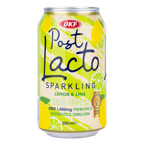 Okf Post Locato Lemon & Lime Zero Sugar Sparkling Drink 350ml